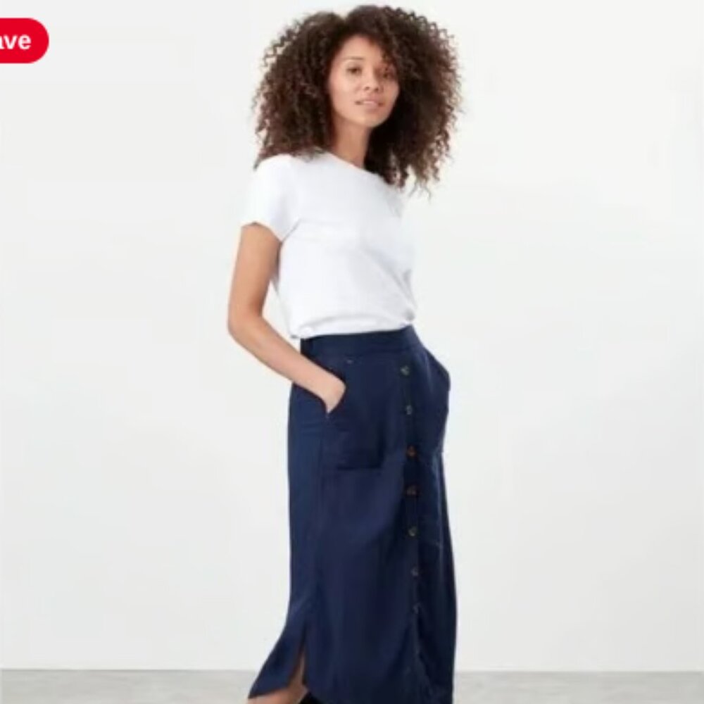 NWT Joules Orielle Midi Skirt